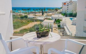 Balcony at New Famagusta Hotel, Ayia Napa